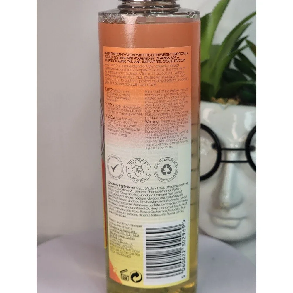 St. Tropez Self Tan Purity Vitamins Bronzing Water  6.7oz NWOB MRSP $45